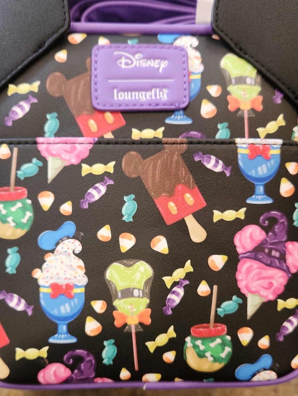 Loungefly Disney Treats Crossbody Bag - Picture 3 of 9